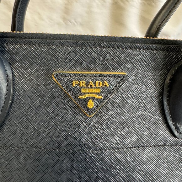Prada Mini Saffiano - Special Edition - Navy Blue Bag - Picture 1 of 4